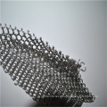 1.2mm stainless steel chainmail scrubber/stainless steel scourer/metal chainmail mesh